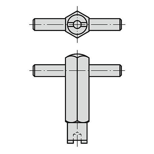 KIPP K0317.906 ASSEMBLY KEY, D=M06, PU=1 Discount