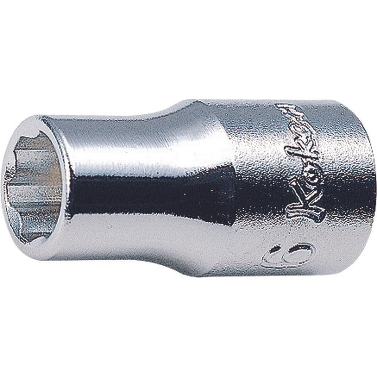 Ko-ken 2410M-6 1/4 Sq. Dr. Socket  6mm Surface Length 22mm Supply