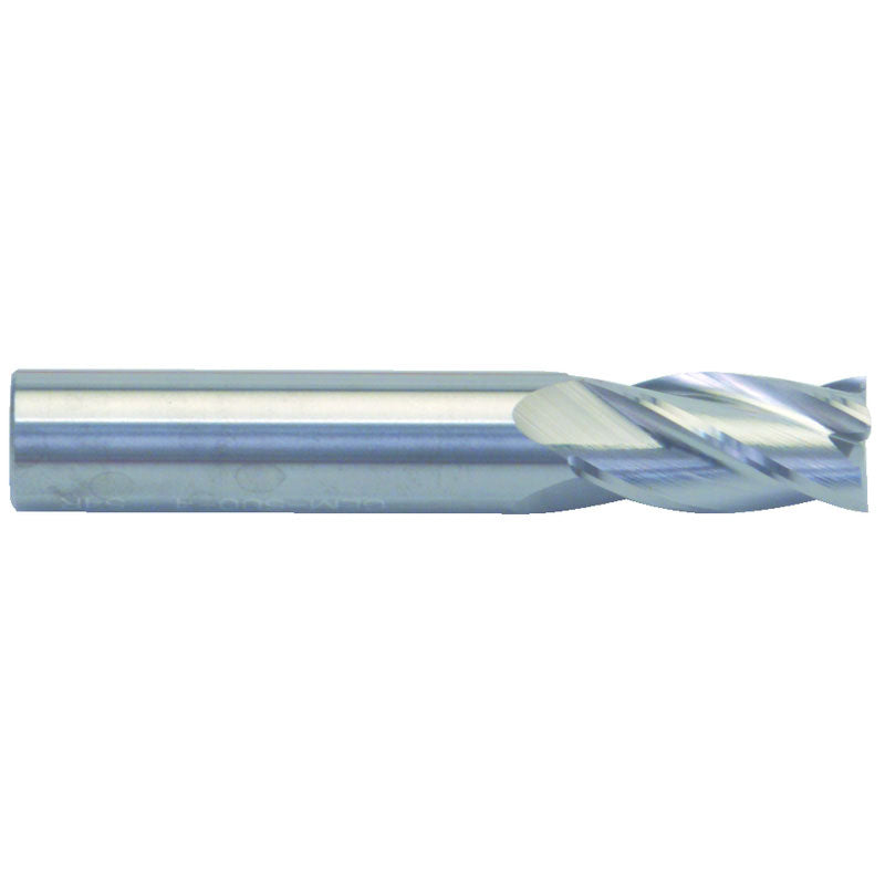Micro 100 GE45GEM6254 5/8 Dia. 1-1/4 LOC 3-1/2 OAL 4 Flute Carbide S/E HP End Mill-Uncoated Hot on Sale