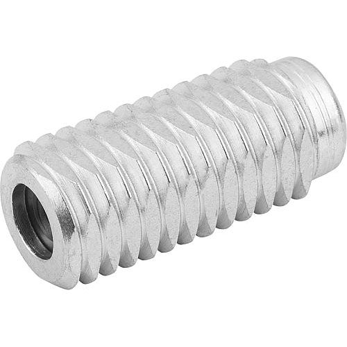 KIPP K0372.1200X16 LATERAL SPRING PLUNGER SPRING FORCE, WITH THREADED SLEEVE WITHOUT THRUST PIN, D=M18X1,5 L=18, FORM:A, STEEL, Sale