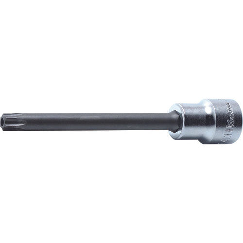 Ko-ken 3025.100R-T55H 3/8 Sq. Dr. Bit Socket TORX T55H Tamper Resistant Length 100mm Round shank Discount