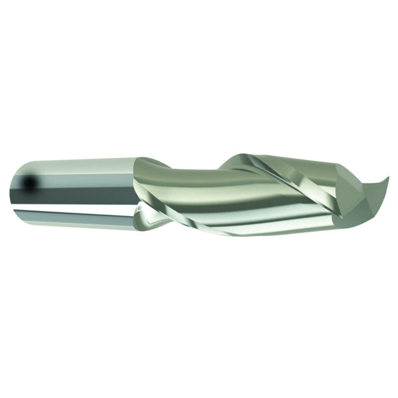 Micro 100 GE45SEM37502 3/8 Dia. 5/8 LOC 2 OAL 2 Flute Carbide S/E HP End Mill-Uncoated Online Hot Sale