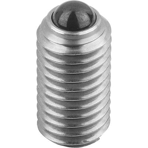 KIPP K0609.06 SPRING PLUNGER SPRING FORCE D=M06 L=14, STAINLESS STEEL, COMP:BALL CERAMIC Sale