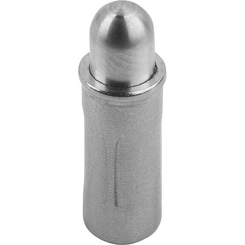 KIPP K1172.10 SPRING PLUNGER SPRING FORCE, SMOOTH VERSION, D=10 L=26, STAINLESS STEEL, COMP:STAINLESS STEEL Fashion