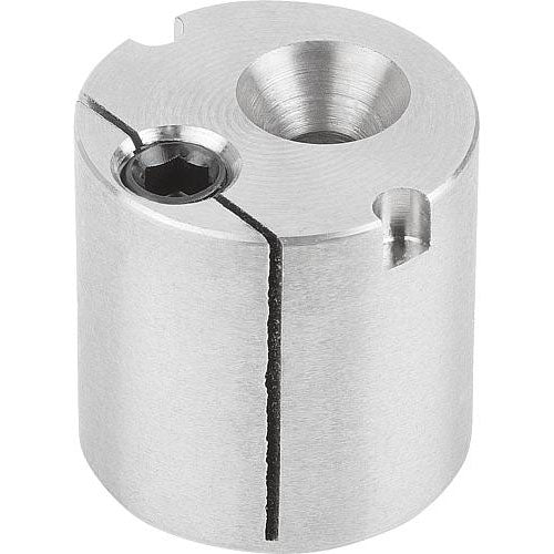 KIPP K1292.201 HOLDER ECCENTRIC D=20 H=19,8 STAINLESS STEEL, WITH CENTRE BORE, SW=3 Hot on Sale