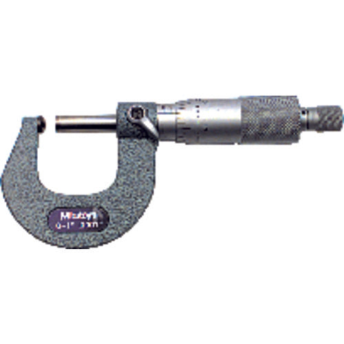 Mitutoyo MT80115-253 0-1" Measuring Range-0.0001" Graduation – Ratchet Thimble – Carbide Face – Ball Anvil & Spindle Micrometer Online Sale