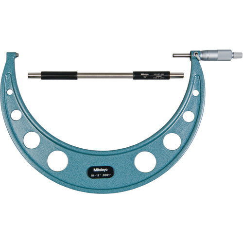 Mitutoyo MT80103-225 10"-11" Measuring Range-0.0001" Graduation – Ratchet Thimble – Carbide Face – Outside Micrometer Online