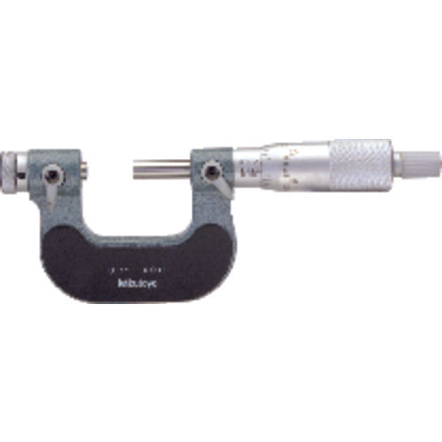 Mitutoyo MT80126-905 4"-5" Measuring Range – Ratchet Thimble – High Speed Steel Face – Interchangeable Anvil Thread Micrometer on Sale