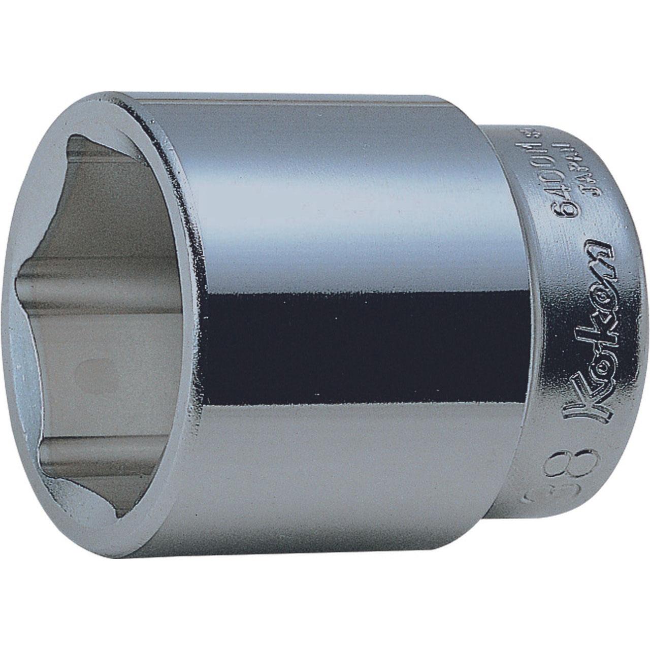 Ko-ken 6400M-60 3/4 Sq. Dr. Socket  60mm 6 point Length 76mm Discount