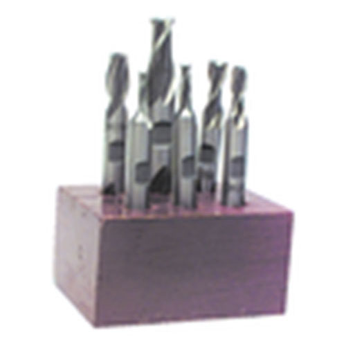 Morse Cutting Tools MT2245010 6 Pc. HSS Double-End End Mill Set Online