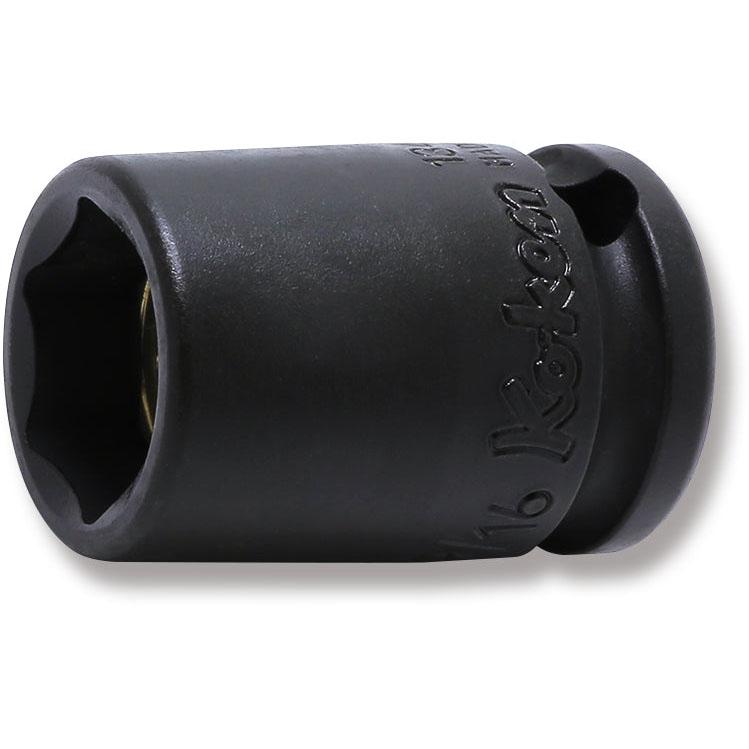 Ko-ken 13400AG-9/16 3/8 Sq. Dr. Socket  9/16 6 point Length 32mm Magnet Fashion