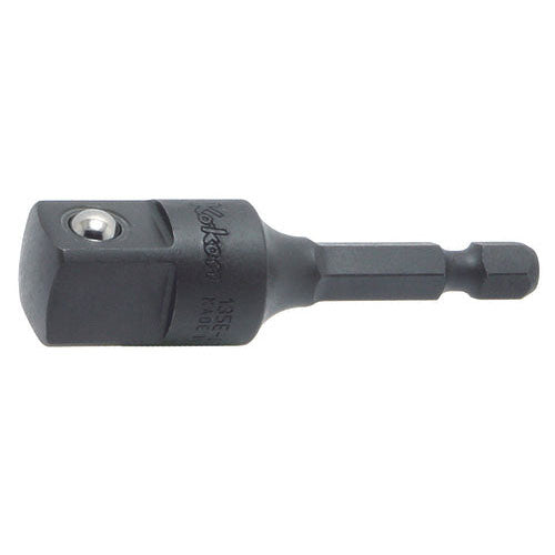 Ko-ken 135E-60P 1/4 Hex Dr. Adaptor  1/2 Square Length 60mm Pin type Fashion