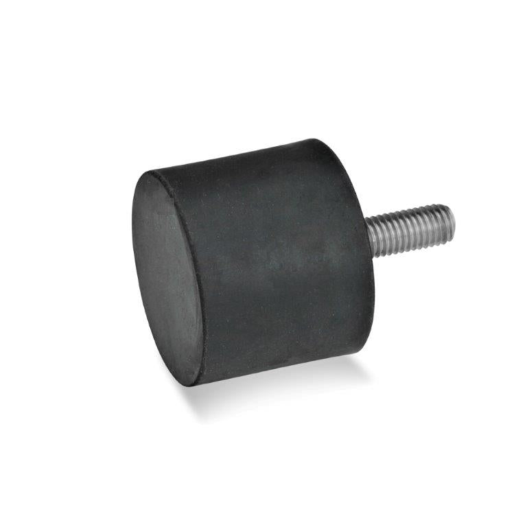 JW WINCO GN452-30-30-M8-S-55 RUBBER BUMPER STAINLESS, THREADED STUD Discount