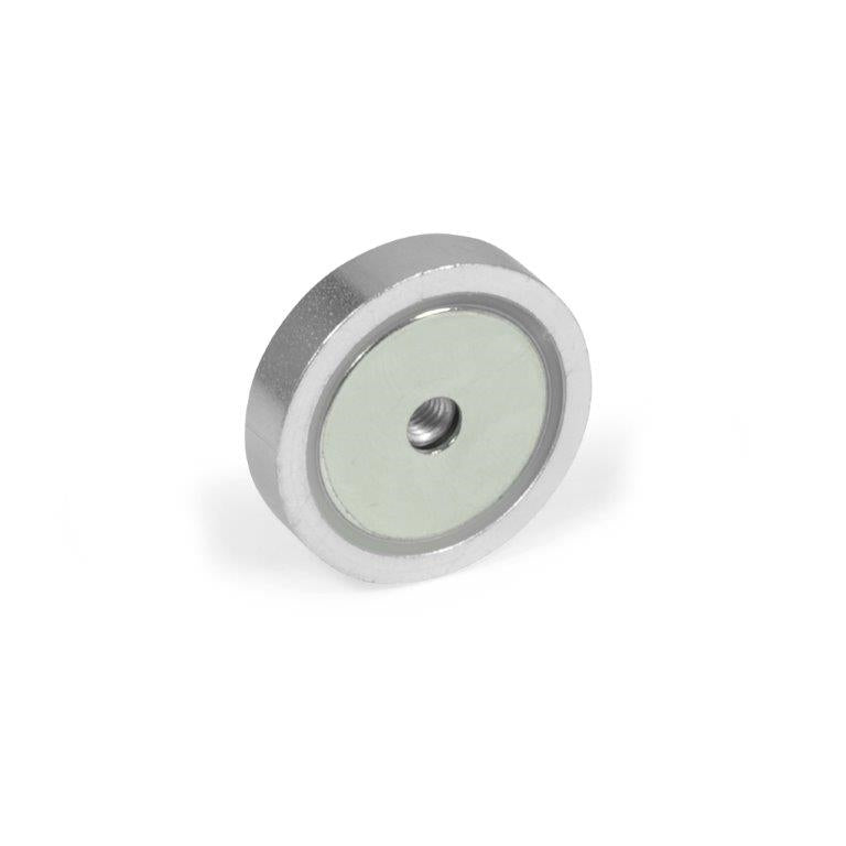 JW WINCO GN50.5-ND-63 RETAINING MAGNET W/ TAPPED THREAD, DISC SHAPE Fashion