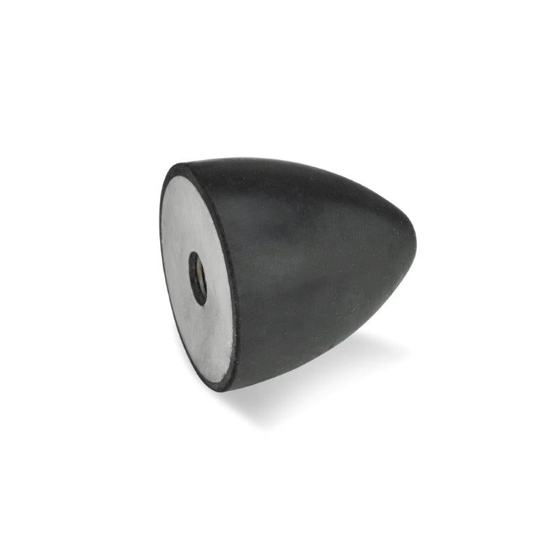JW WINCO GN453-35-40-M8-E-55 RUBBER BUMPER CONE STAINLESS, TAPPED on Sale