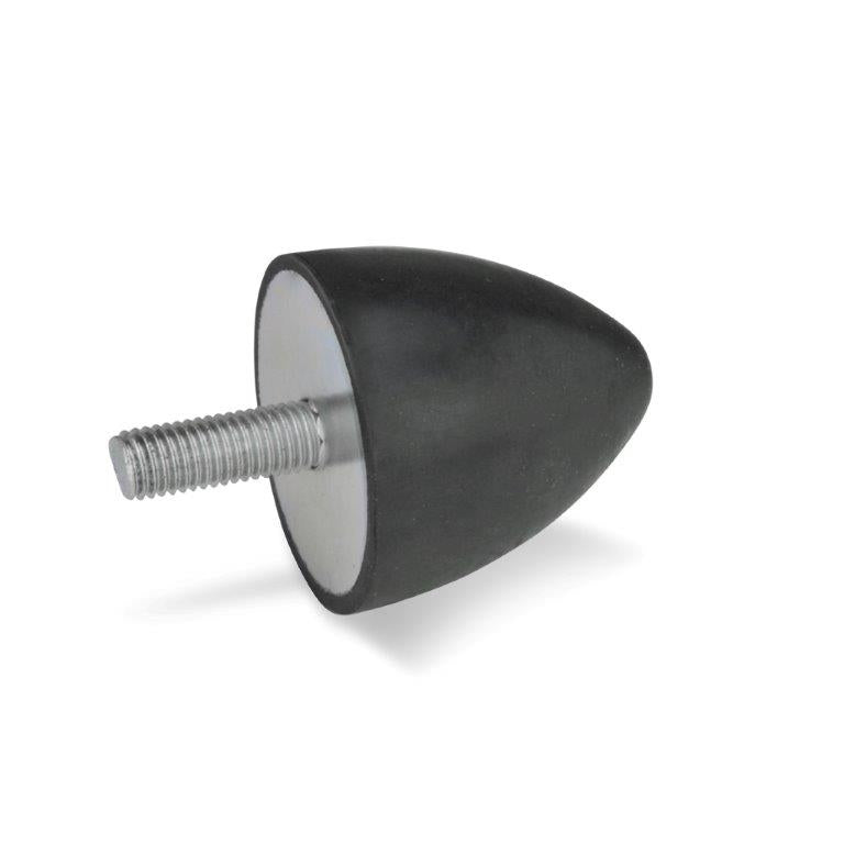 JW WINCO GN453-20-24-M6-S-55 RUBBER BUMPER CONE STAINLESS,THREADED STUD Online Hot Sale