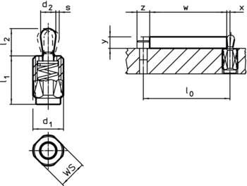 Lateral Plunger with thread, without seal – 22150.0315 Online Hot Sale