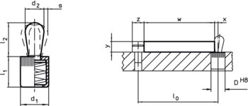 Lateral Plunger smooth, without seal – 22150.0032 on Sale