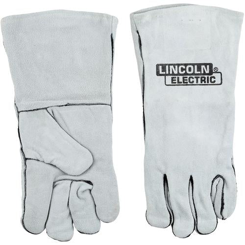 Lincoln Electric LE01KH641 Welding Gloves – Grey Leather Commercial KH641 on Sale