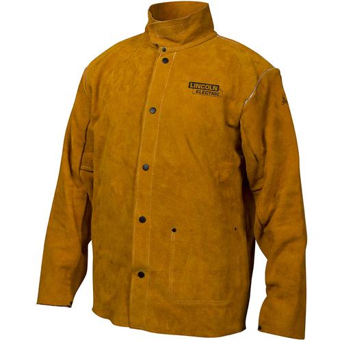 Lincoln Electric LE01KH807L Jacket – Lrg HD Leather Welding KH807L Supply