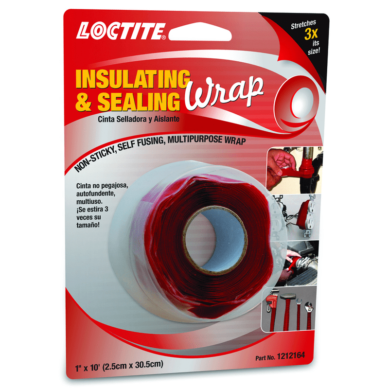 Loctite LM501212164 Insulating and Sealing Wrap 1" x 10 feet Red Online