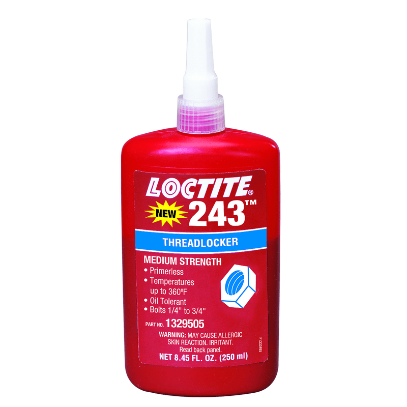 Loctite LM501329505 Series 243 Threadlocker Blue Removable-250 ml Online Sale