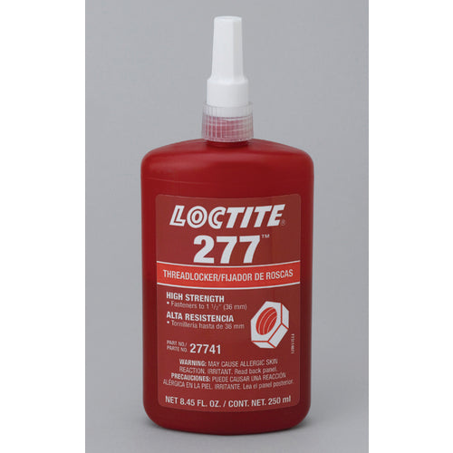 Loctite LM5027741 277 Threadlocker Red-250 ml Supply