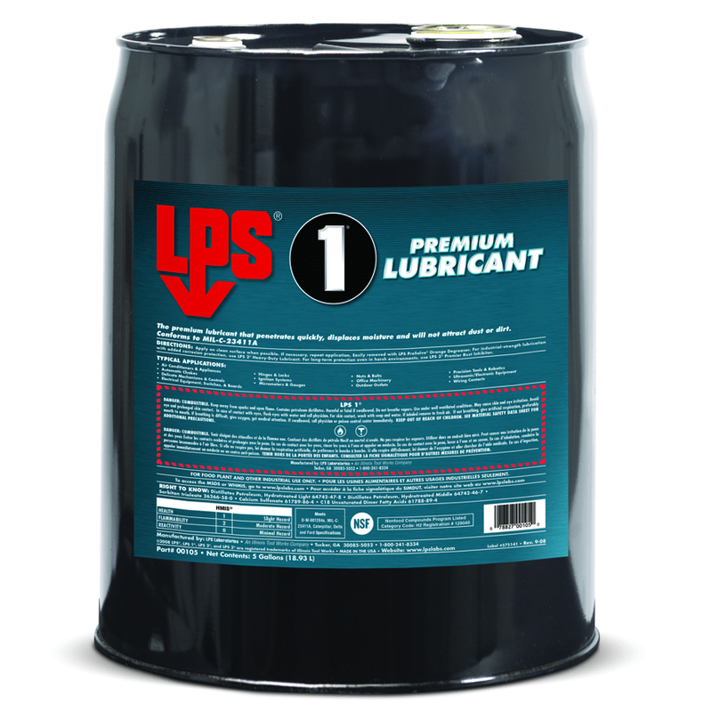LPS LJ6000105 LPS-1 Lubricant-5 Gallon Supply