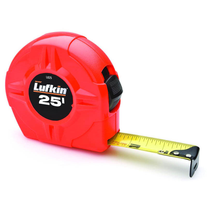 Lufkin MZ50L625 1" x 25′ Hi-Viz Orange Value Tape Measure on Sale