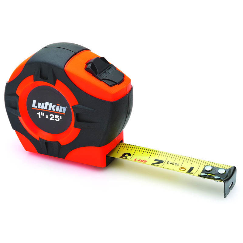 Lufkin MZ50PHV1316 3/4" x 16′ Hi-Viz Orange P1000 Tape Measure Fashion