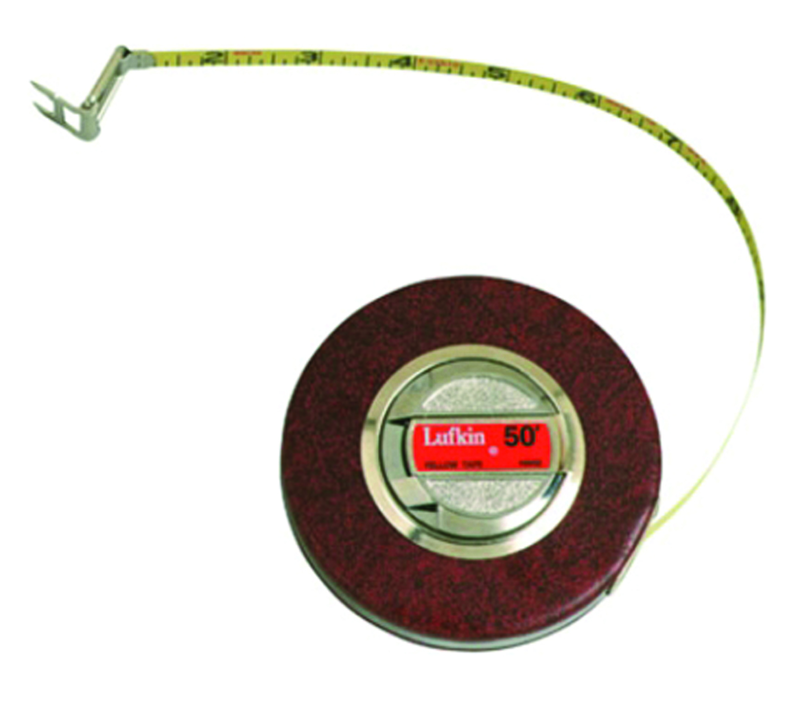 Lufkin MZ50HW50 3/8" x 50′ Home Shop Yellow Clad Tape Measure Fashion