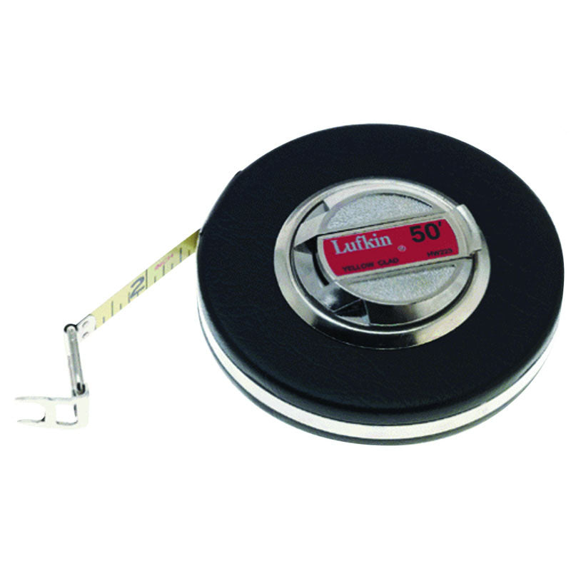 Lufkin MZ50HW223 3/8" x 50′ Banner Yellow Clad Tape Measure Supply