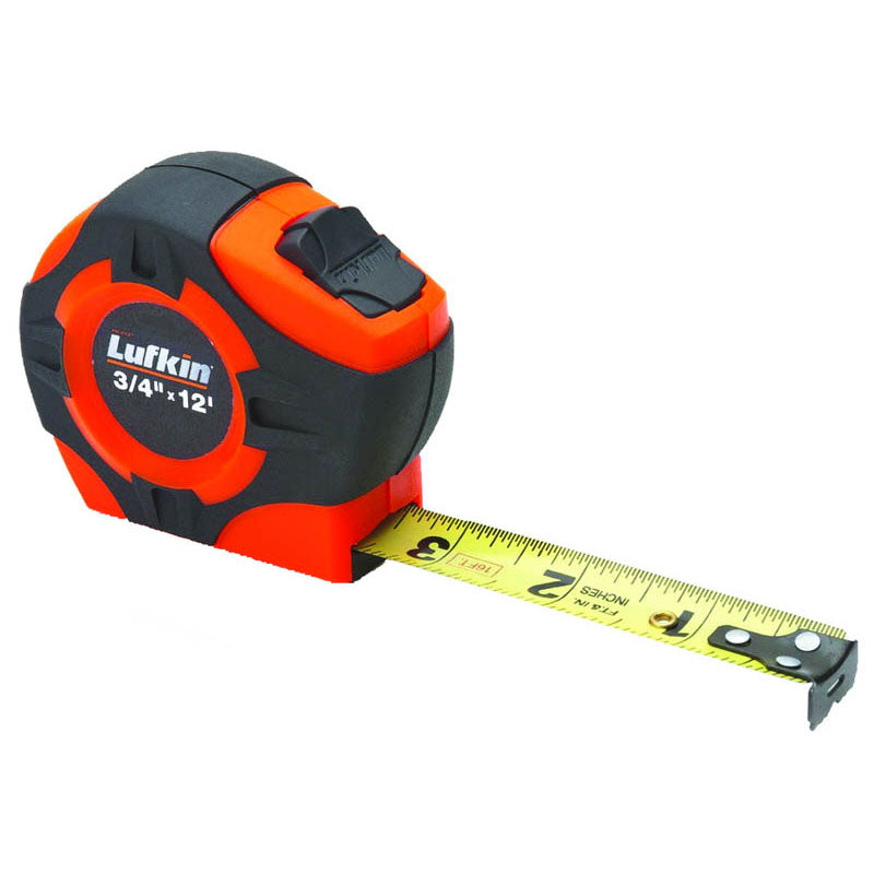Lufkin MZ50PHV1312 3/4"X12′ HI-VIZ ORANGE LUFKIN TAPE Hot on Sale
