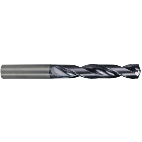 M A Ford AX2728021 1 mm Dia. x 1 mm Shank x 12 mm Flute Length x 34 mm OAL, 5xD, 142°, AlTiN, 2 Flute, External Coolant, Round Solid Carbide Drill Online Sale