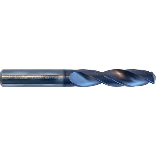 M A Ford AX2806657 15/64″ Dia. × 29/64″ Shank × 1.1″ Flute Length × 2.6″ OAL, Stub, 2xD Flute, Solid Carbide Drill Fashion