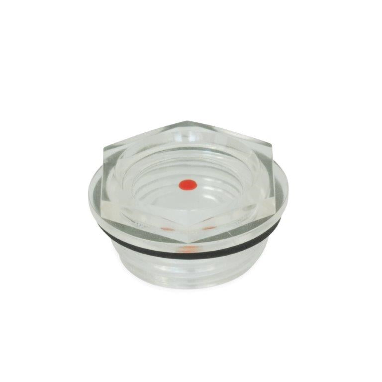 JW WINCO TLT-G3/8 TLT-3/8 OIL LEVEL SIGHT GLASS PLASTIC NBR SEAL-W/MARKING Online now