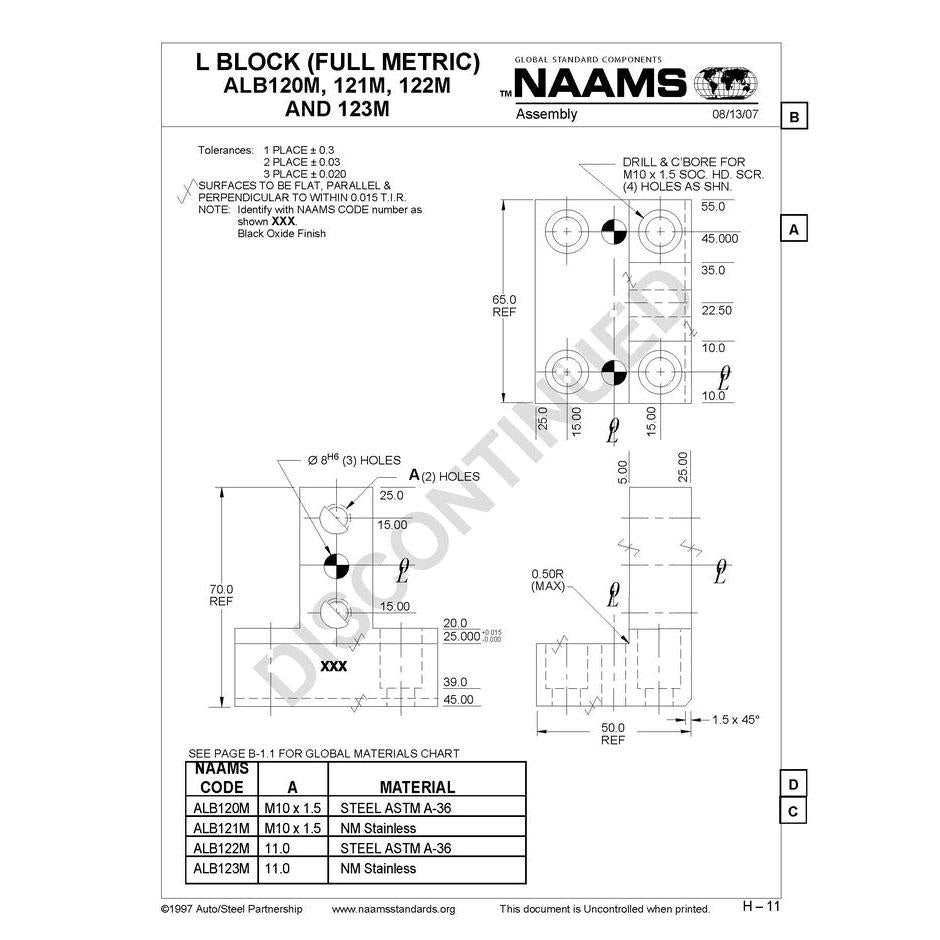 NAAMS L-Blocks ALB122M Online