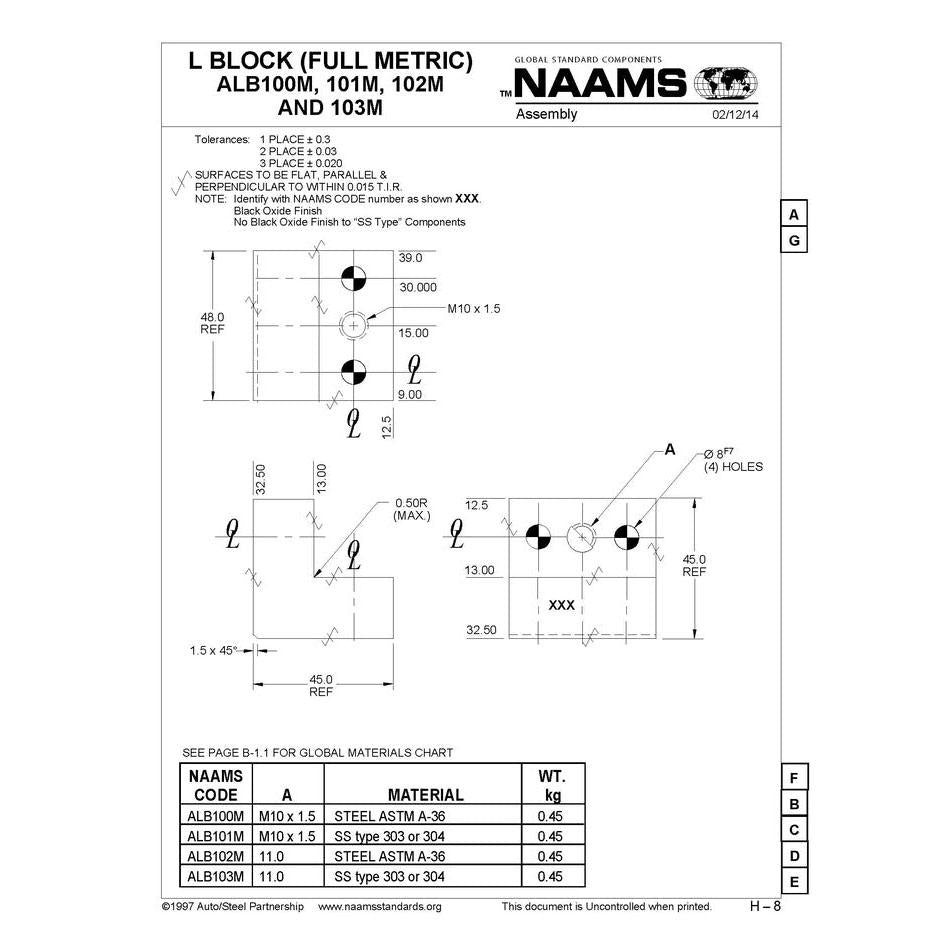 NAAMS L-Blocks ALB103M Online