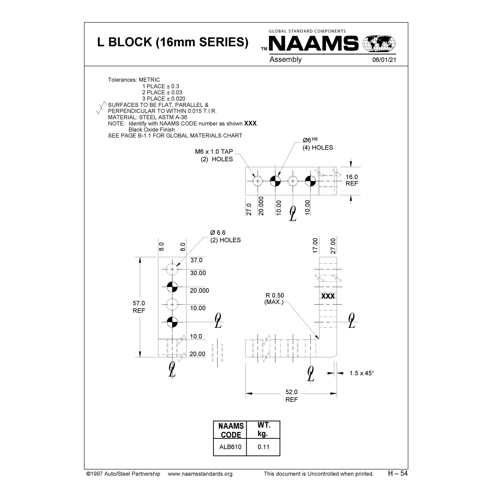 NAAMS L-Blocks ALB610 Online now