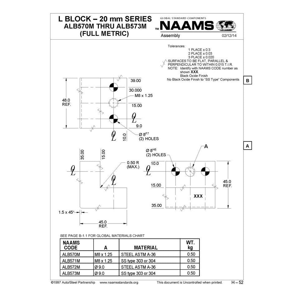 NAAMS L-Blocks ALB572M Online