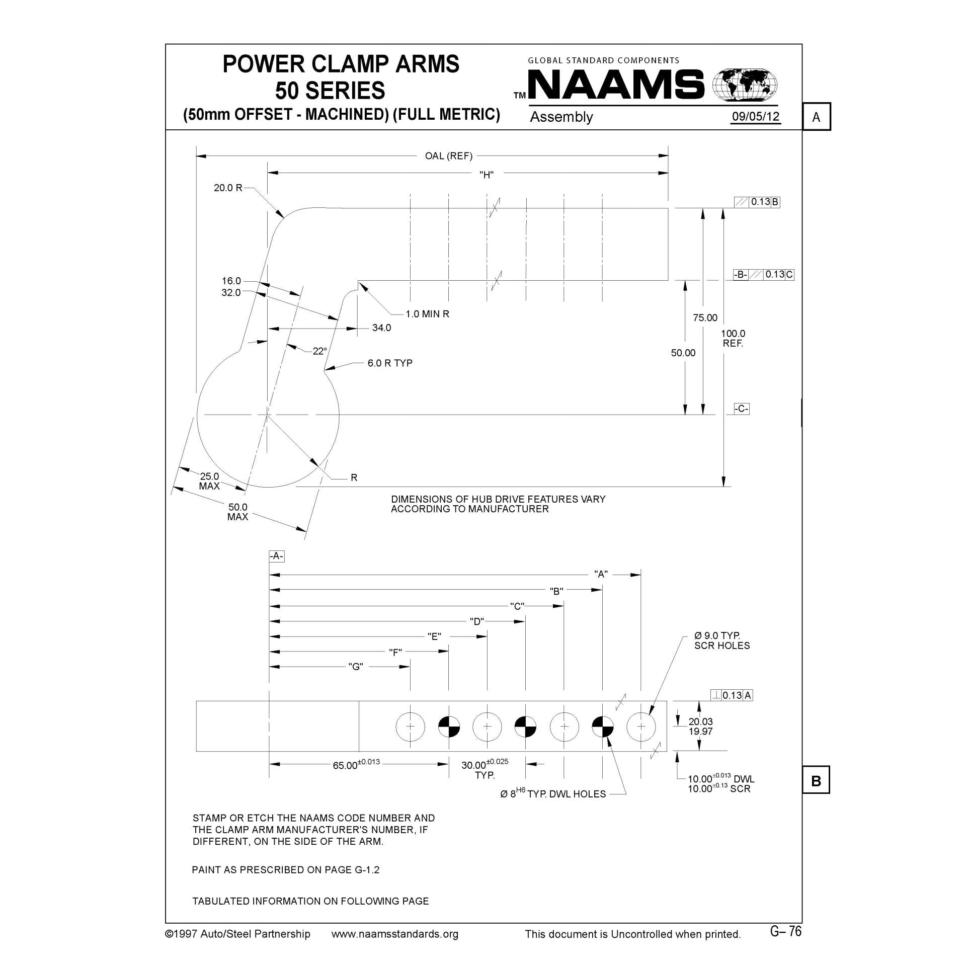 NAAMS Power Clamp ACA423M-P Online Hot Sale