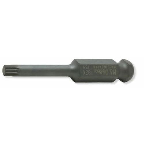 Ko-ken 183X.75-M14 7/16 Hex Dr. Bit XZN M14 Triple Square Length 75mm Supply