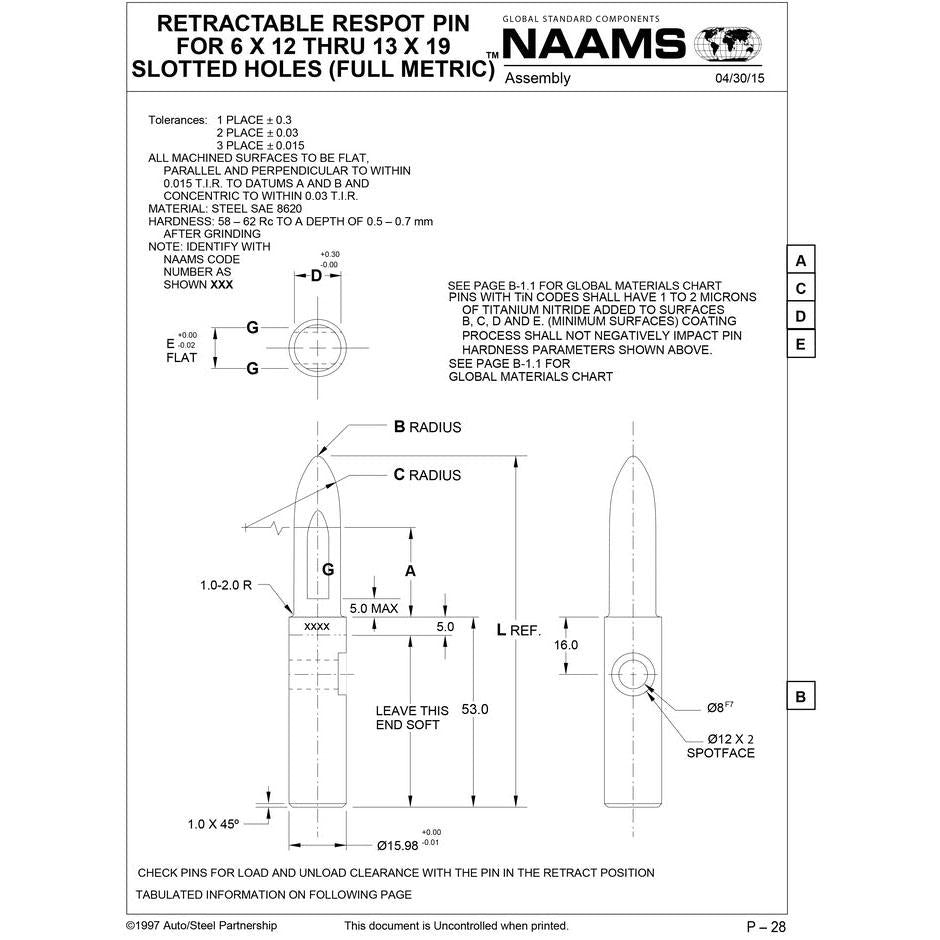 NAAMS Respot Pin ARE139S Online Sale