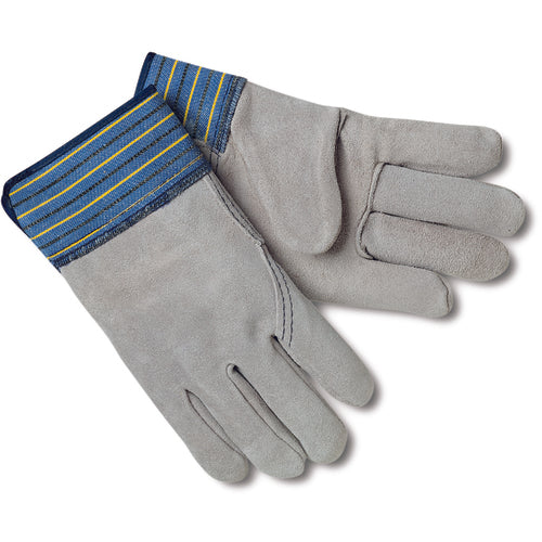 Memphis KB511417XL Select Shoulder Leather Palm Gloves – Full Leather Back – 2-1/2″ Plasticized Safety Cuff – Size X-Large Discount