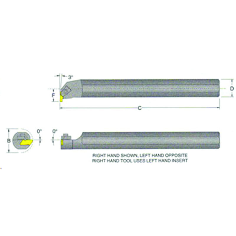 Maxx Edge ME2210360 S16NER3 Top Notch Boring Bar 1" Shank Online now