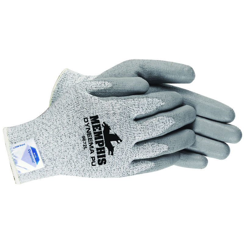 Memphis KB519672L MCR Safety Cut Pro Gloves – 13 Gauge Dyneema Diamond Technology – PU Palm Coating – Size Large Hot on Sale