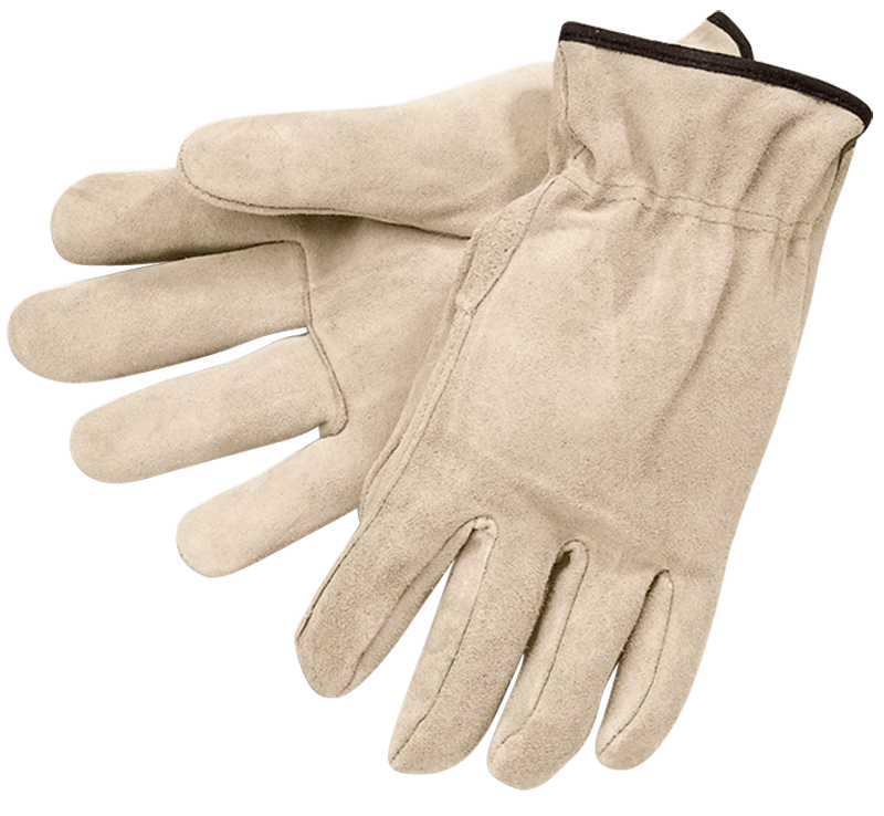 Memphis KB513120XL Drivers Glove – Natural Pearl Gray Split Leather – Select Grade – Straight Thumb – Size X-Large Online Hot Sale