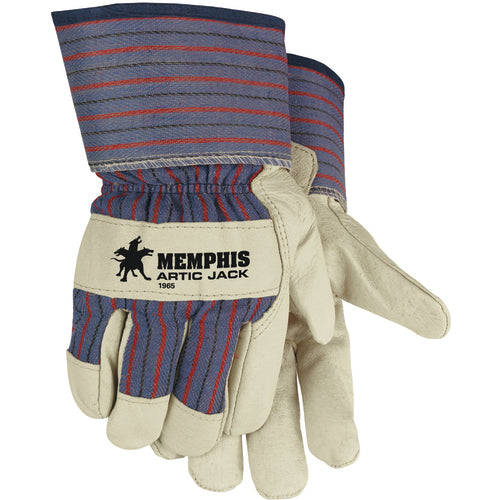 Memphis KB511965L Artic Jack Gloves – Premium Grain Pigskin – Thermosock Lined – 2-1/2″ Safety Cuff – Size Large Sale