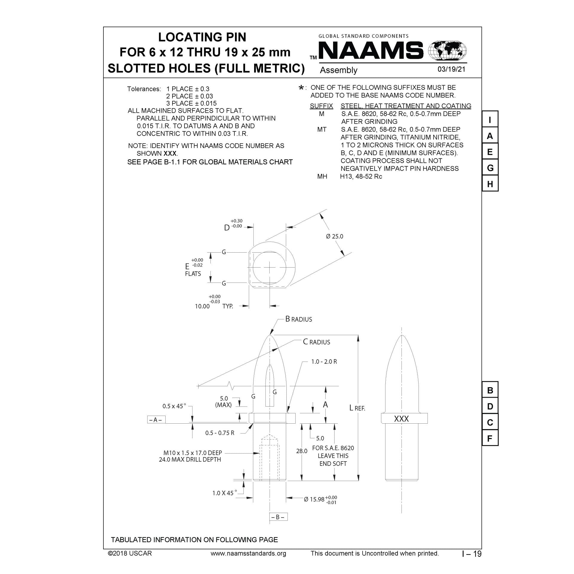 NAAMS Respot Pin ARE197MH Online Sale