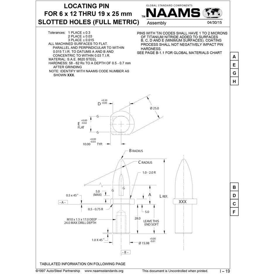 NAAMS Respot Pin ARE198M Discount